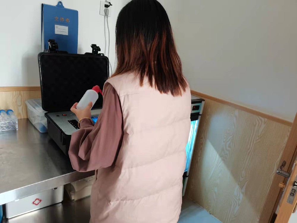 潍坊市坊子实验幼儿园引进我司食品安全检测仪